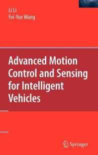 Advanced Motion Control and Sensing for Intelligent Vehicles （2006. 400 p.）