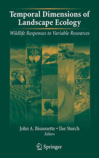 Temporal Dimensions of Landscape Ecology : Wildlife Responses to Variable Resources