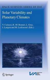 Solar Variability and Planetary Climates (Space Sciences Series of ISSI) 〈Vol. 23〉