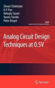 Analog Circuit Design Techniques at 0.5V (Analog Circuits and Signal Processing)