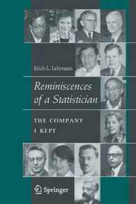 Reminiscences of a Statistician : The Company I Kept