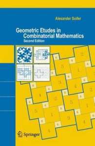 Geometric Etudes in Combinatorial Mathematics （1st ed. 1991. 2nd printing.）