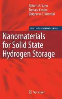 Nanomaterials for Solid State Hydrogen Storage (Fuel Cells and Hydrogen Energy)