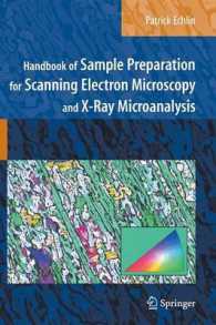 Handbook of Sample Preparation for Scanning Electron Microscopy and X-Ray Microanalysis