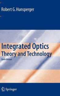 Integrated Optics : Theory and Technology