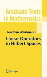 Linear Operators on Hilbert Spaces （1980）