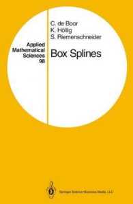 Box Splines (Applied Mathematical Sciences)