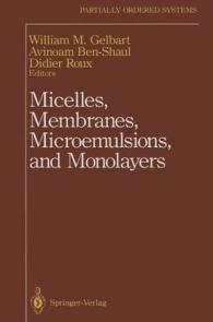 Micelles, Membranes, Microemulsions, and Monolayers (Partially Ordered Systems)