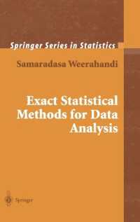 Exact Statistical Methods for Data Analysis (Springer Series in Statistics) （1995. Corr. 2nd Printing）