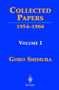 志村五郎論文集１：1954-1965<br>Collected Papers, Vol.1 : 1954-1965