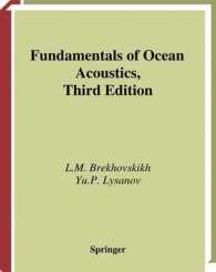 Fundamentals of Ocean Acoustics (Modern Acoustics and Signal Processing) （3 SUB）