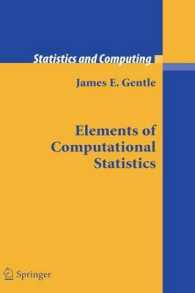 Computational Statistics (Statistics and Computing) （2002. 440 p. 24,5 cm）