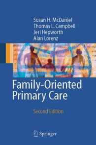 Family-Oriented Primary Care : A Manual for Medical Providers. Forew. by Jack H. Medalie （2nd ed. 2004. 507 p. w. 25 ill. 23,5 cm）