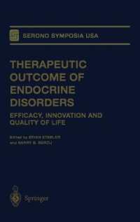 Therapeutic Outcome of Endocrine Disorders : Efficacy, Innovation and Quality of Life (Serona Symposium USA)