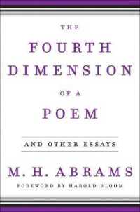 The Fourth Dimension of a Poem : and Other Essays