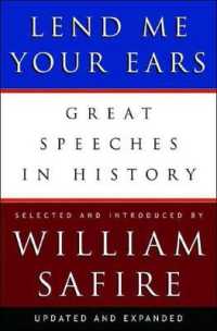 Lend Me Your Ears : Great Speeches in History