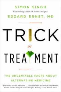 サイモン・シン『代替医療解剖』（原書）<br>Trick or Treatment : The Undeniable Facts about Alternative Medicine