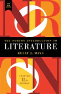 The Norton Introduction to Literature : 2016 MLA Update （12TH）