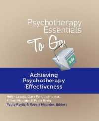 Psychotherapy Essentials to Go : Achieving Psychotherapy Effectiveness (Go-to Guides for Mental Health)
