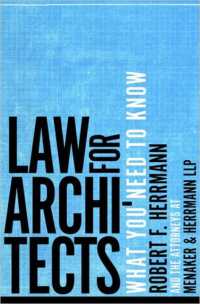 建築家のための法<br>Law for Architects : What You Need to Know