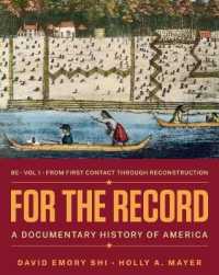 For the Record : A Documentary History of America