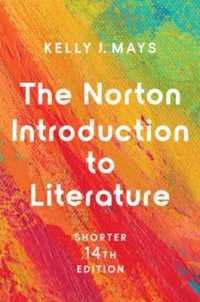ノートン文学入門　精選版（第１４版）<br>The Norton Introduction to Literature （14TH）