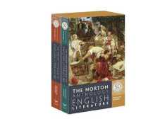 ノートン英文学アンソロジー（第９版）主要作家編　（2巻パッケージ）<br>The Norton Anthology of English Literature (2-Volume Set) : The Major Authors （9TH）