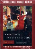 西洋音楽の歴史（第８版）<br>A History of Western Music (ISE) （6TH ISE）