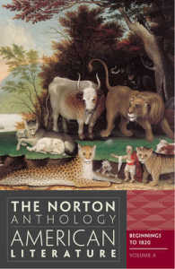 The Norton Anthology of American Literature : Beginnings to 1820 (Norton Anthology of American Literature) 〈A〉 （8TH）
