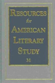 Resources for American Literary Study v. 31 (Resources for American Literary Study)
