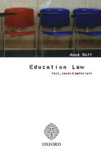 Education Law : Text, Cases and Materials