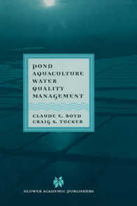Pond Aquaculture Water Quality Management (Chapman & Hall Aquaculture Series)