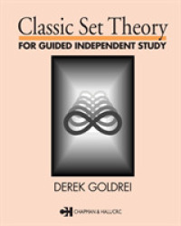 Classic Set Theory : For Guided Independent Study