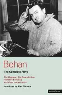 Behan Complete Plays (World Classics)