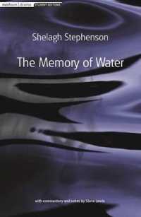 The Memory of Water (Student Editions)