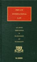 Anton's Private International Law （3RD）