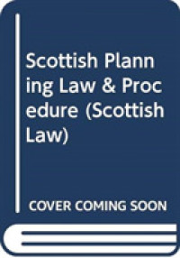 Scottish Planning Law & Procedure