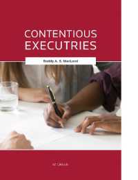 Contentious Executries : Commissary and Executry Litigation in Scotland