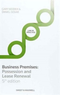 Business Premises: Possession and Lease Renewal （5TH）