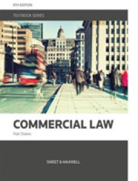 英国商法（第９版）<br>Commercial Law -- Paperback / softback （9 ed）