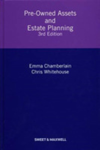Pre-Owned Assets and Estate Planning （3RD）