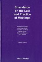 会議の法実務（第１２版）<br>Shackleton on the Law and Practice of Meetings （12TH）