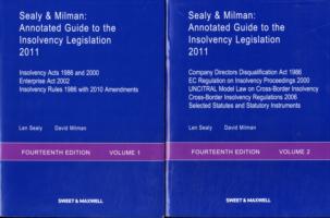 英国倒産法立法注釈ガイド2011（全２巻）<br>Sealy & Milman : Annotated Guide to the Insolvency Legislation -- Paperback （Rev ed）