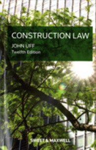 Construction Law -- Paperback / softback