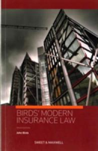 Birds' Modern Insurance Law （10TH）