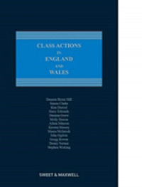 Class Actions in England and Wales
