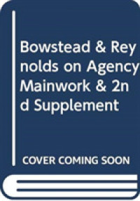 Bowstead & Reynolds on Agency （22TH）