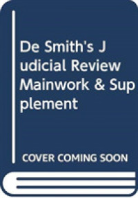 De Smith's Judicial Review （8TH）