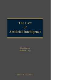 The Law of Artificial Intelligence