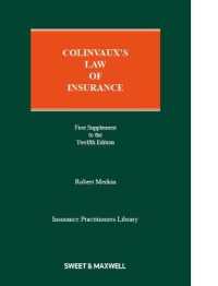 Colinvaux's Law of Insurance -- Paperback / softback （12 ed）